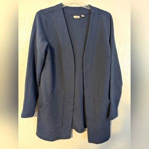 L.L. Bean Quilted Cardigan with pockets